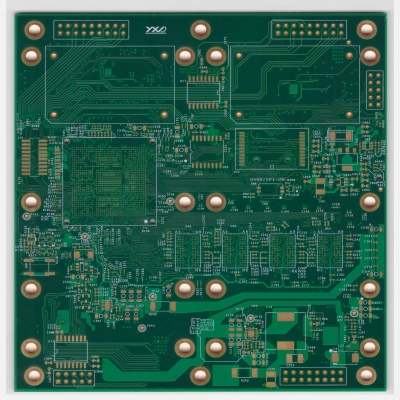 10層工業(yè)系統(tǒng)主板PCB